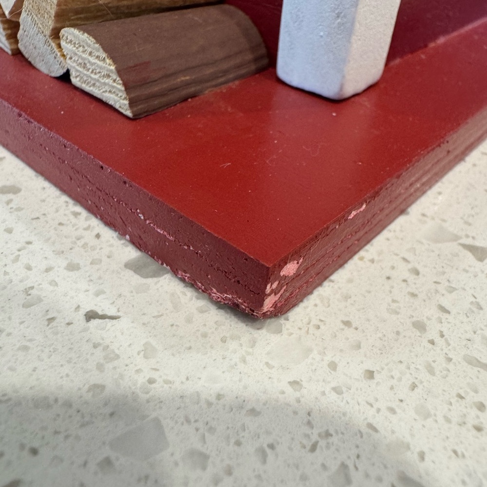 NWT Decorative Red & White Birdhouse w/Shingle Roof & Festive Holiday Accents - Picture 11 of 11